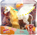 Simba 109480093 - Mia a já Unicorn Onchao, s pohyblivými křídly, sponkami do vlasů, stylingovým kartáčem, kůň na hraní, poník, Centopia, věk 3+, růžová