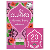 Pukka | Směs organických ochucených čajů "Vanilla Chai" | Skořice, zázvor a vanilka | Čaj pro pochoutku s přírodní sladkostí | Balení po 1 | 20 čajových sáčků
