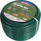 Zahradní hadice Faithfull 50 m (164 stop) Vyztužená 12,7 mm (1/2 palce) Průměr – Těžká PVC trubka, zelená