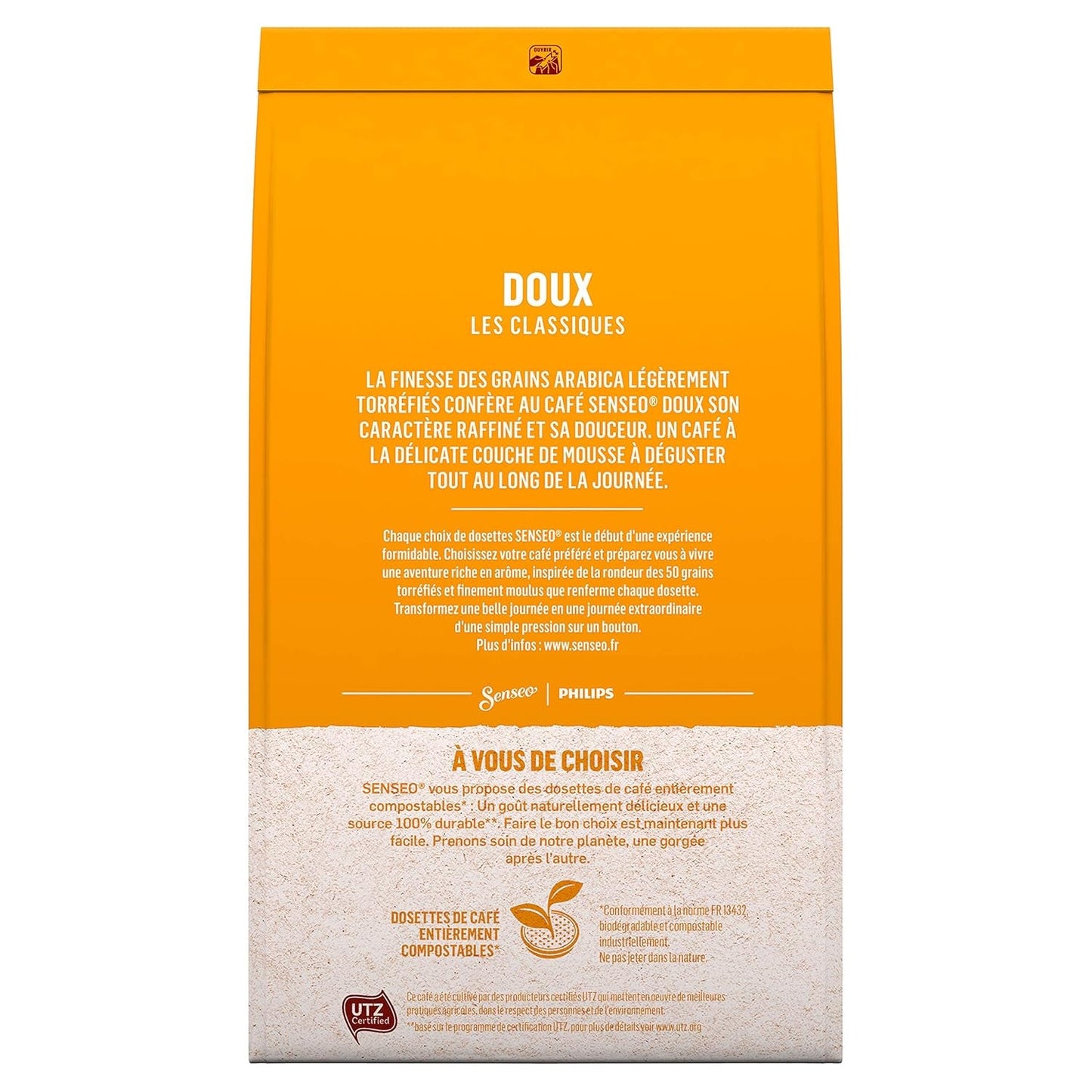 Senseo Kaffeepads Doux Sanft 54 ​​​​podložky