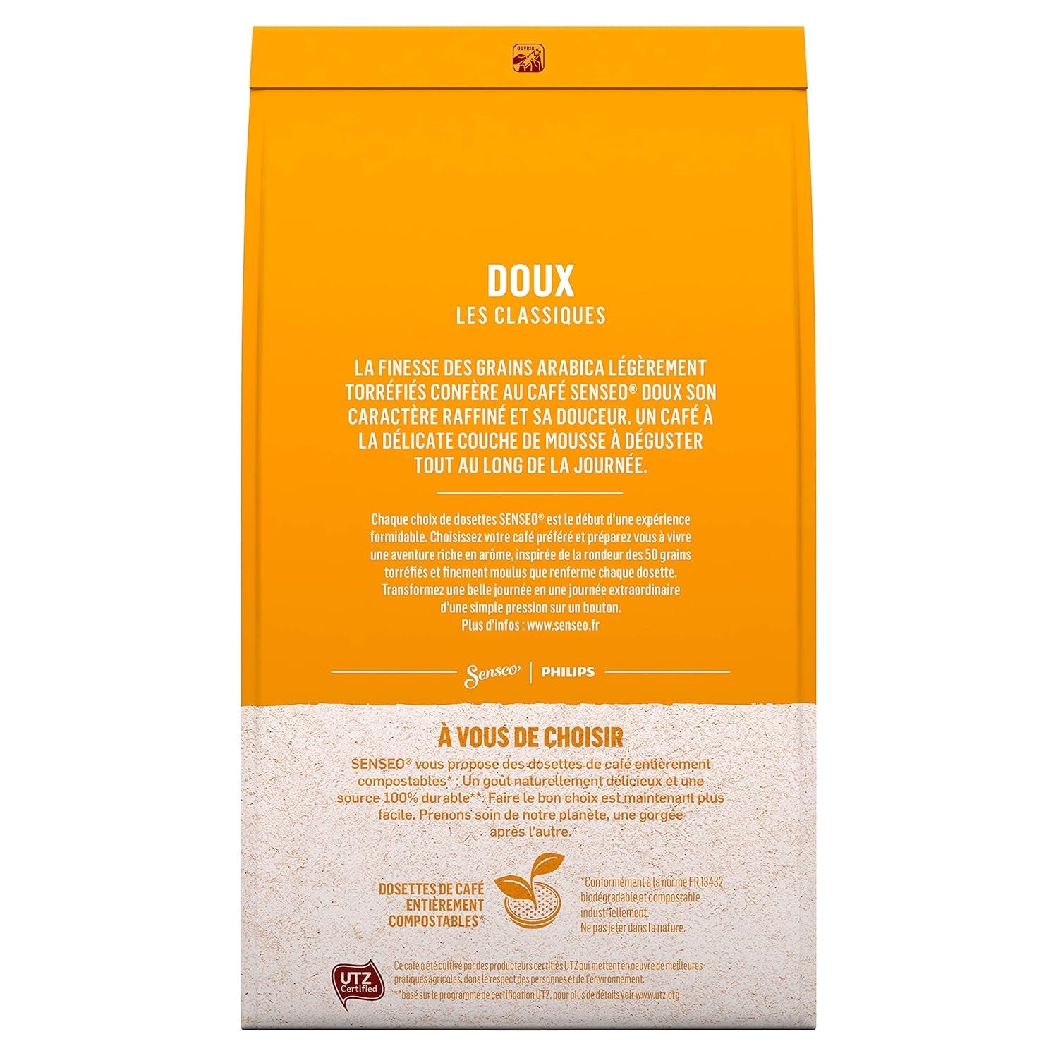 Senseo Kaffeepads Doux Sanft 54 ​​​​podložky