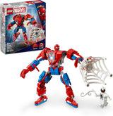 LEGO Marvel Spider-Man Mech vs. Anti-Venom - Superhrdinská hračka se 2 minifigurkami - Akční figurka s pohyblivými pažemi, nohama a prsty - Dárek pro chlapce a dívky Věk 6+ 76308 Stavebnice Besuche den LEGO-Store Výchozí název
