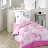 Povlečení Unicorn s povlakem na polštář, bavlněné povlečení - Dětské Naty Shop Výchozí název