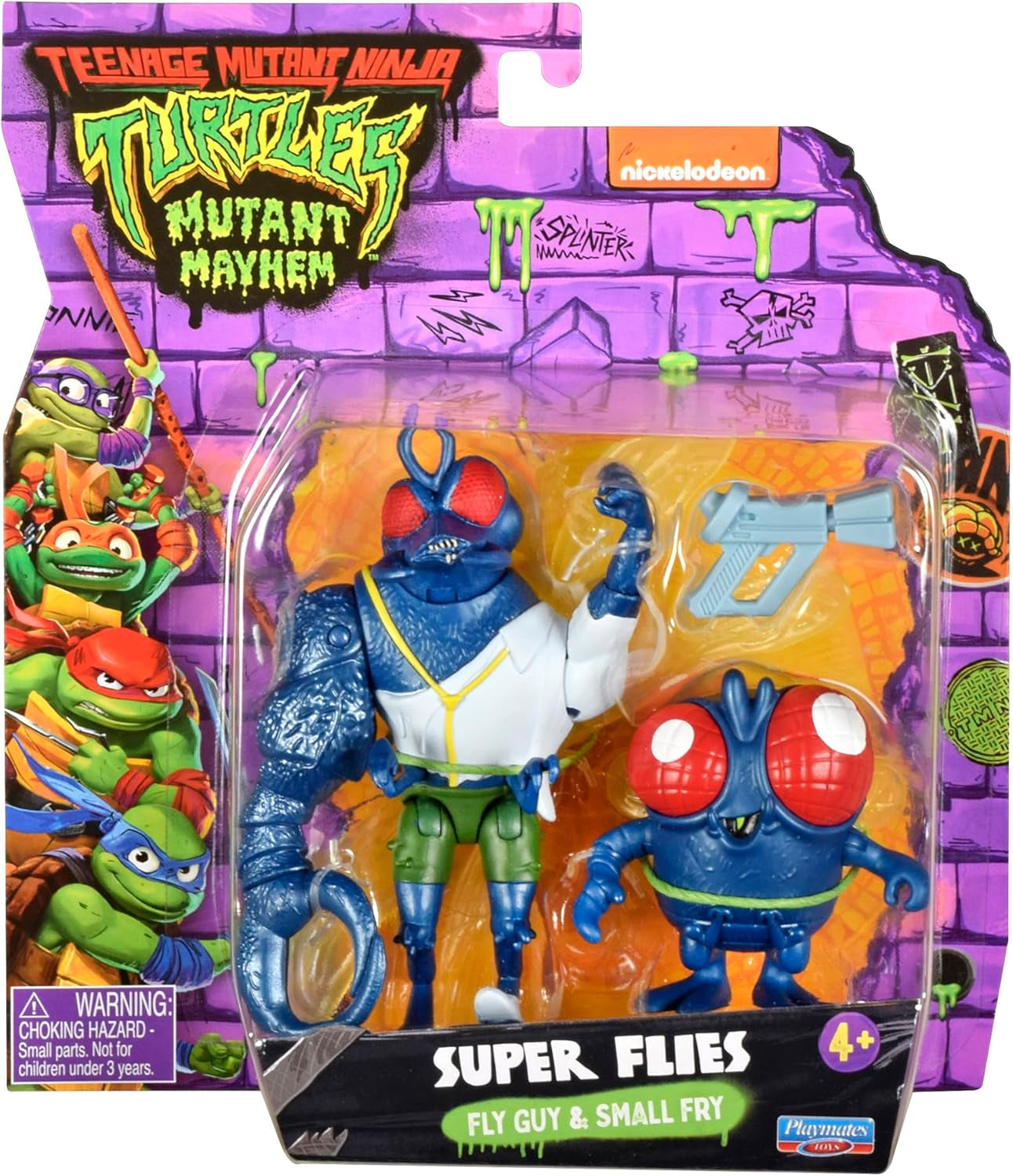 TEENAGE MUTANT NINJA Turtles - Základní figurka Ray Fillet Akční figurky Naty Shop Fly Guy Small Fly