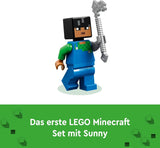LEGO Minecraft Cherry Blossom Orchard Toy Garden k prozkoumání se Sunny, Snifferem, Zombie a Bees Dárek pro hráče pro chlapce a dívky 8 let 21260 Stavebnice Beuche den LEGO-Store