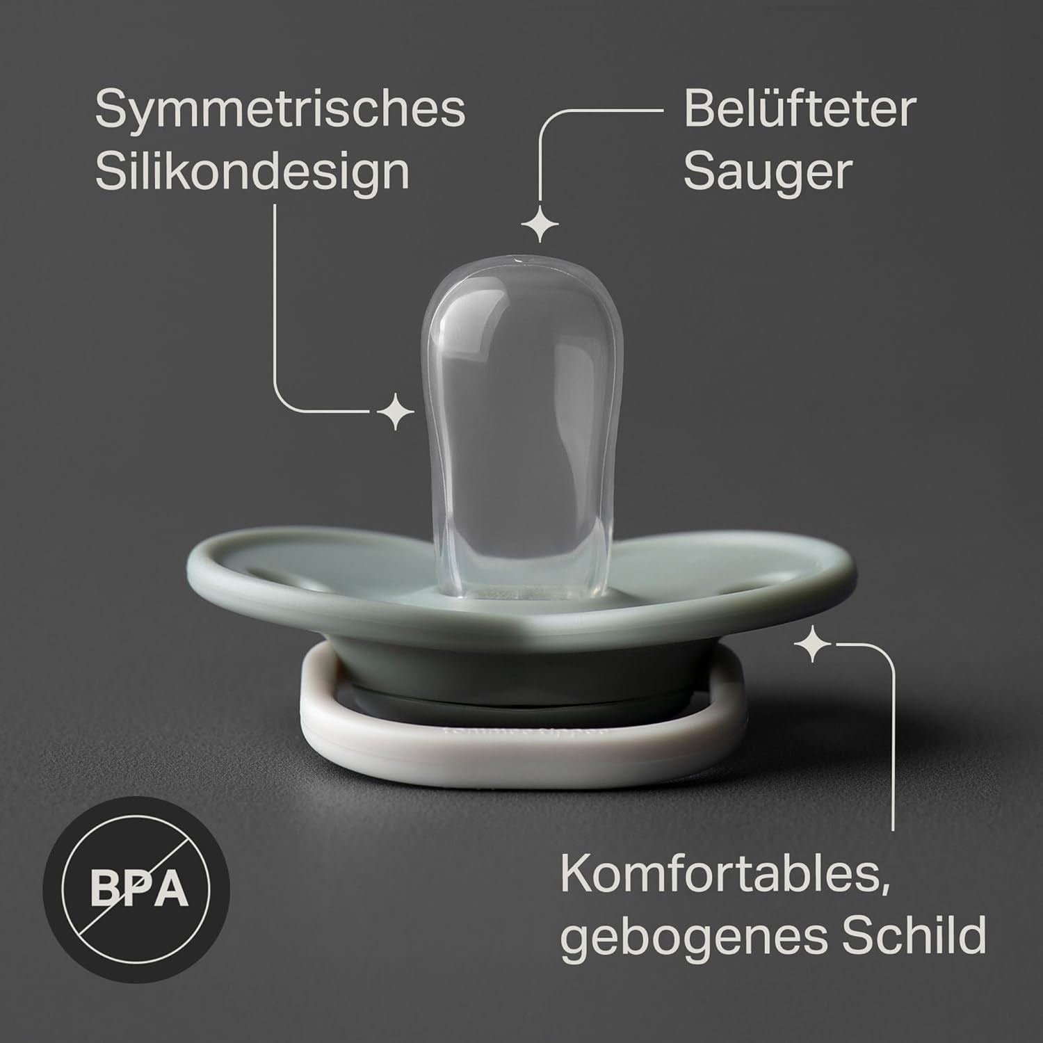 Dudlíky Tommee Tippee Anytime, 0-6 měsíců, balení 6 symetrických dudlíků, bez BPA