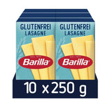 Barilla Pasta Bezlepkové lasagne, vyrobené z lahodné kukuřice a rýže, ideální pro lidi s celiakií nebo nesnášenlivostí lepku, balení 10 ks (10 x 250 g)