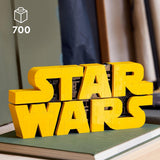 LEGO Star Wars 75407 Kostky s logem Star Wars - Stavebnice pro dospělé ke sbírání - Popkulturní model - dílek na stůl - Nápad na dárek pro dospělé a dospívající fanoušky Stavebnice Besuche den LEGO-Store