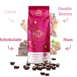 Caffè Organic Espresso Beans 250 g - 100% BIO - Praženo na Sicílii - Staletí stará ručně vyráběná metoda pražení - Prémiová zrna espressa pro plně automatické stroje a portafiltr