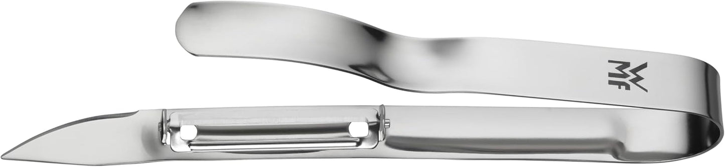 WMF Gourmet škrabka na chřest 17 cm, nerezová škrabka Cromargan Naty Shop Spargelschäler