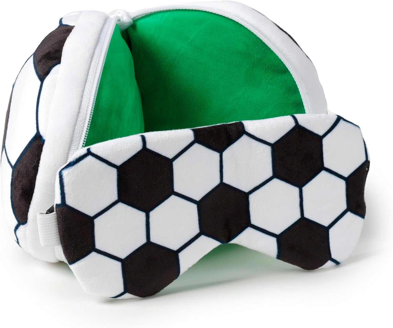 Cestovní polštářek s maskou Relaxeazzz - Fotbal Cestovní polštářky Naty Shop