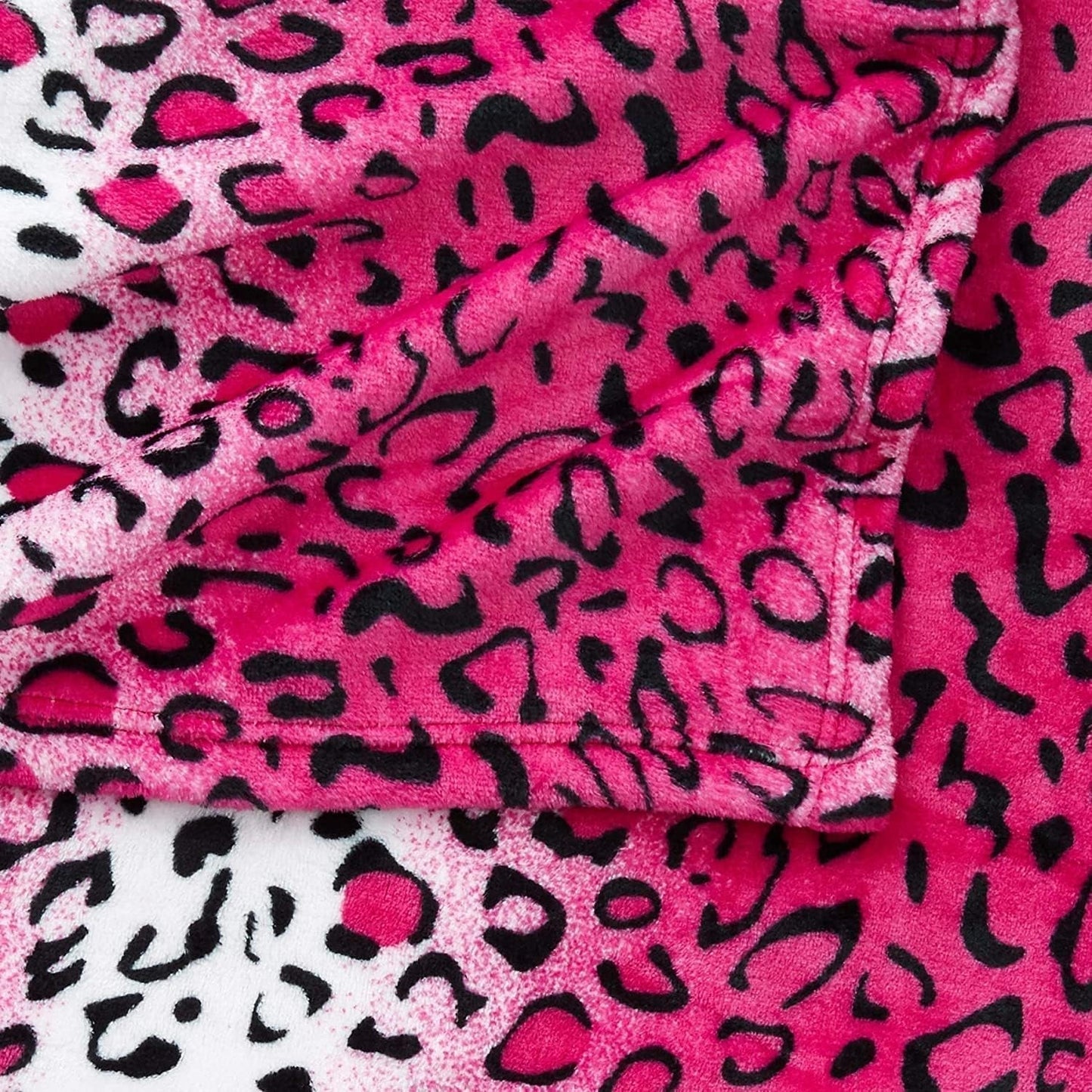 Home Must Haves Queen/King Zebra Žirafa Safari Zvířecí potisk Celoroční super měkká teplá pohovka Throw Deka Velikost postele Růžová Polyester Růžová Leopardí přikrývky a přikrývky Naty Shop