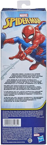 Marvel Titan Hero Series Akční figurka Spider-Man 30 cm vysoký superhrdina s pohyblivými končetinami Kompatibilní s dalšími hračkami Spider-Man Pro děti Akční figurky 5+ Naty Shop