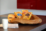 Daim Cookies Marabou Daim XL 10x184 g - Křupavé kousky Daim v lahodné sušence
