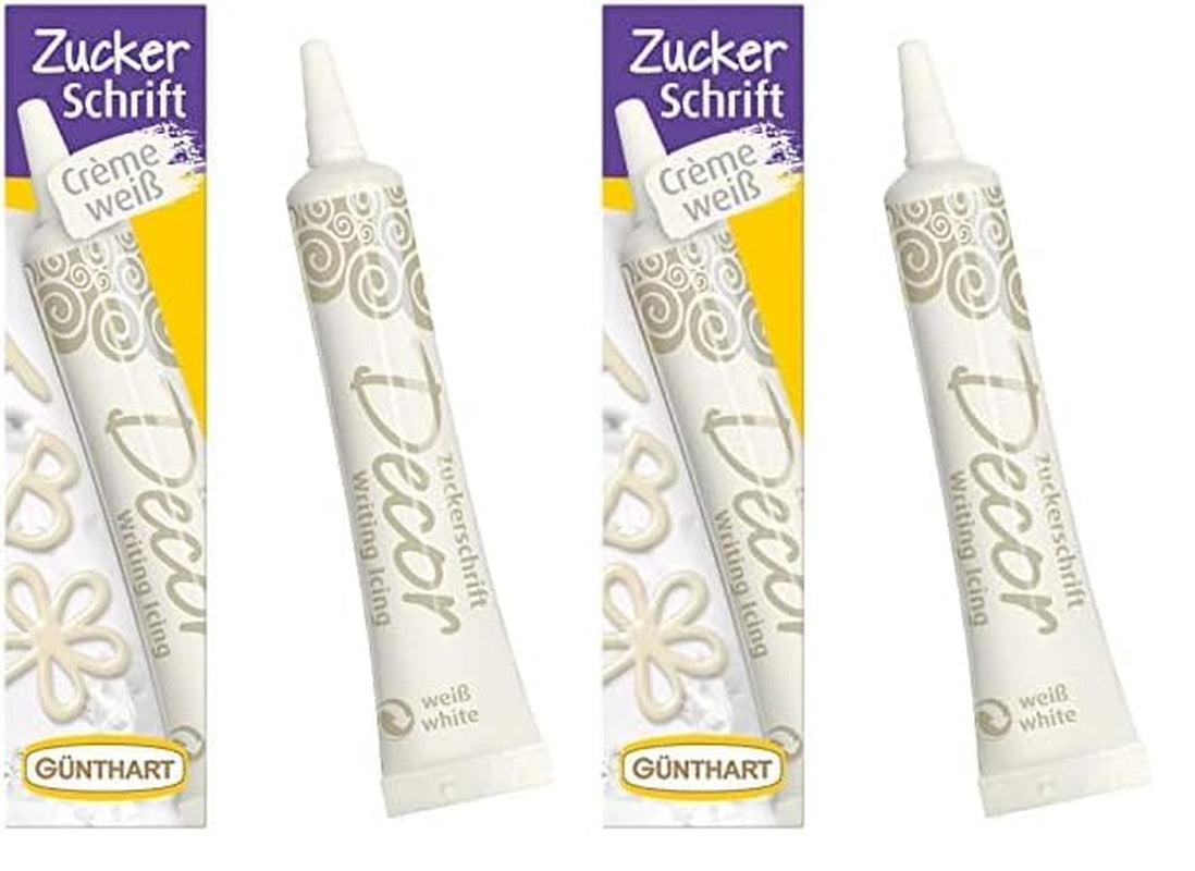 Günthart Backdecor 25 g Cukr s písmeny ZLATÝ Pro všechny dezerty ve zlaté barvě Vyrobeno z cukru pro krásná písmena a vzory, 1 balení (25 g)
