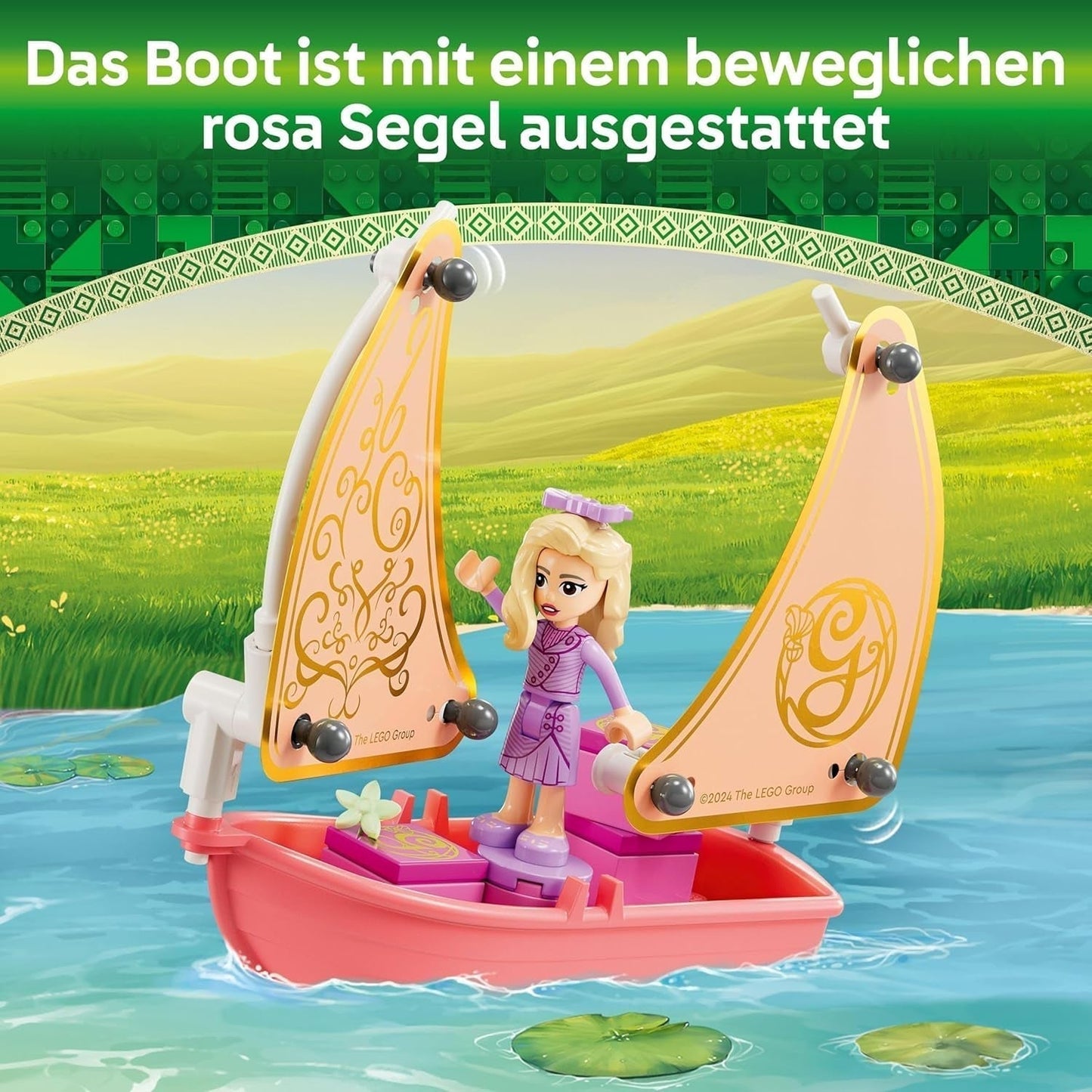 LEGO Wicked Glinda, Elphaba a Nessarose na univerzitě Shiz Plachetnice a 3 figurky Dárek pro dívky a chlapce od 7letých milovníků domečků pro panenky 75681 Stavebnice Besuche den LEGO-Store