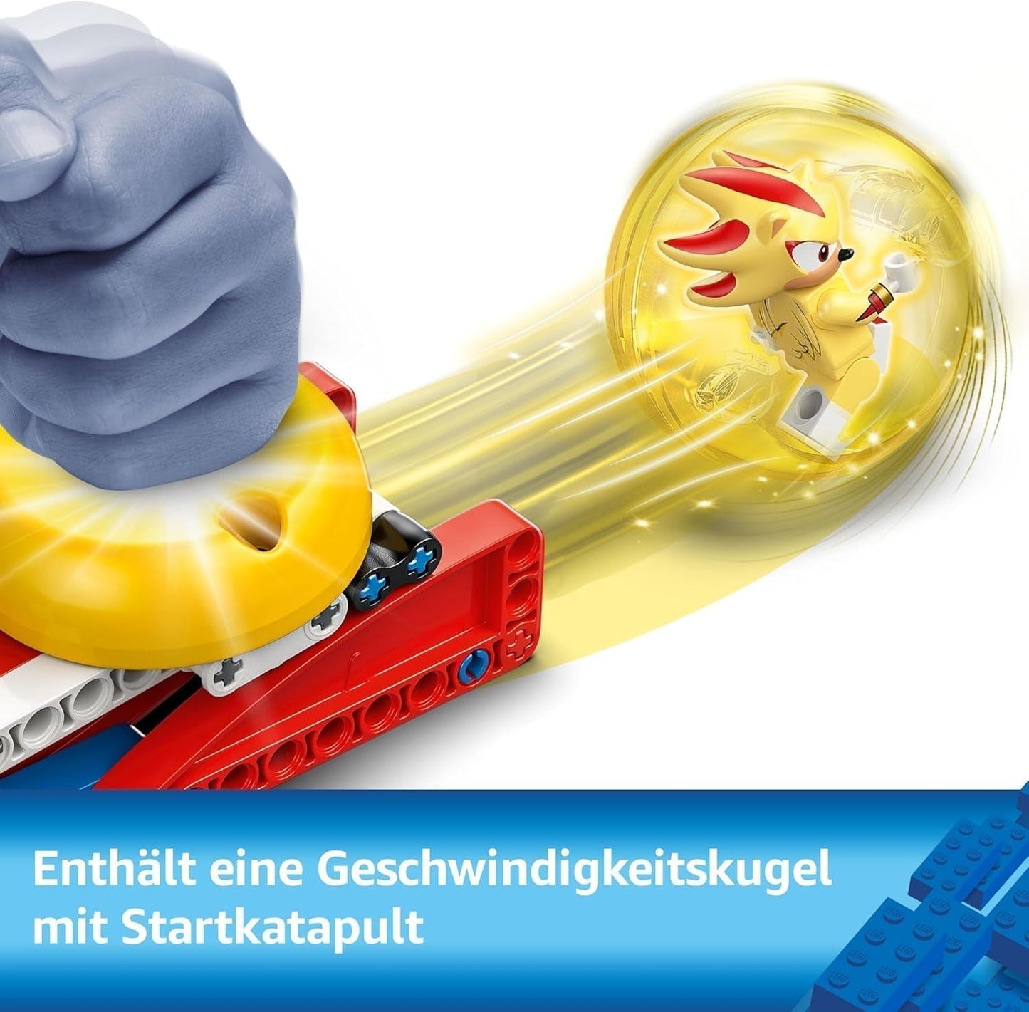 LEGO Sonic the Hedgehog Super Shadow vs. Biolizard, hračka pro hráče, dárek pro chlapce a dívky, sběratelská sada her pro děti a fanoušky videoher, s figurkami postav 77003 Stavebnice Besuche den LEGO-Store
