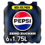Pepsi Zero Sugar, Nealkoholický nápoj bez cukru od Pepsi, bez kalorií, sada 6 x 1,75 litrů Nealkoholické nápoje Naty Shop