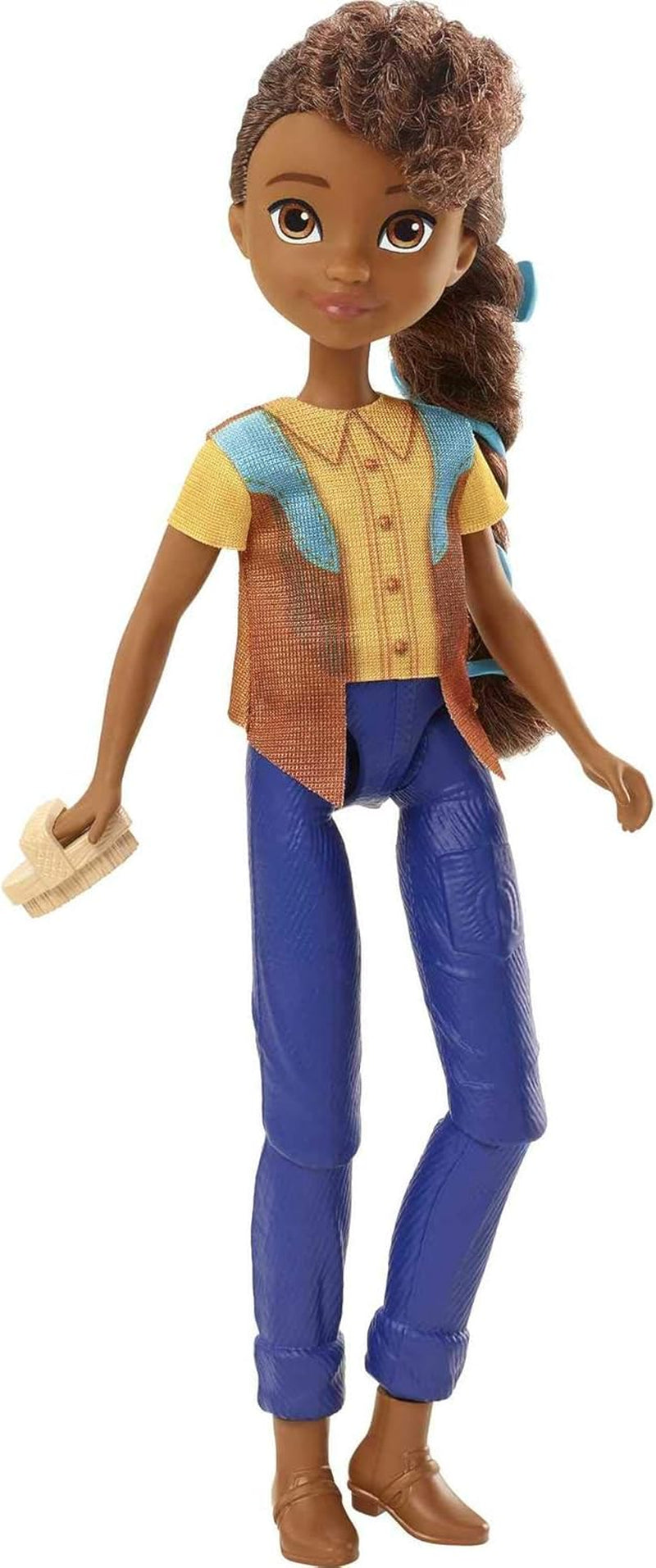 Dreamworks Spirit GXF18 - Spirit - zdarma a nezkrotně módní panenka Pru (18 cm), 2 módní oblečení a doplňky, 7 pohyblivých kloubů, skvělý dárek pro děti od 3 let