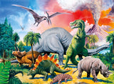 Puzzle Ravensburger pro děti - 10957 Mezi dinosaury - Dino puzzle pro děti od 6 let, se 100 dílky ve formátu XXL Puzzle Naty Shop