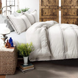 Přikrývka Lush Decor Farmhouse s pruhy, Full/Queen, šedá Přikrývky a přikrývky Naty Shop