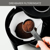 Espresso kávovar Krups F30908 ProAroma s filtrem a skleněnou karafou, objem 1,25 l, 10-15 šálků, 1050 W, černá