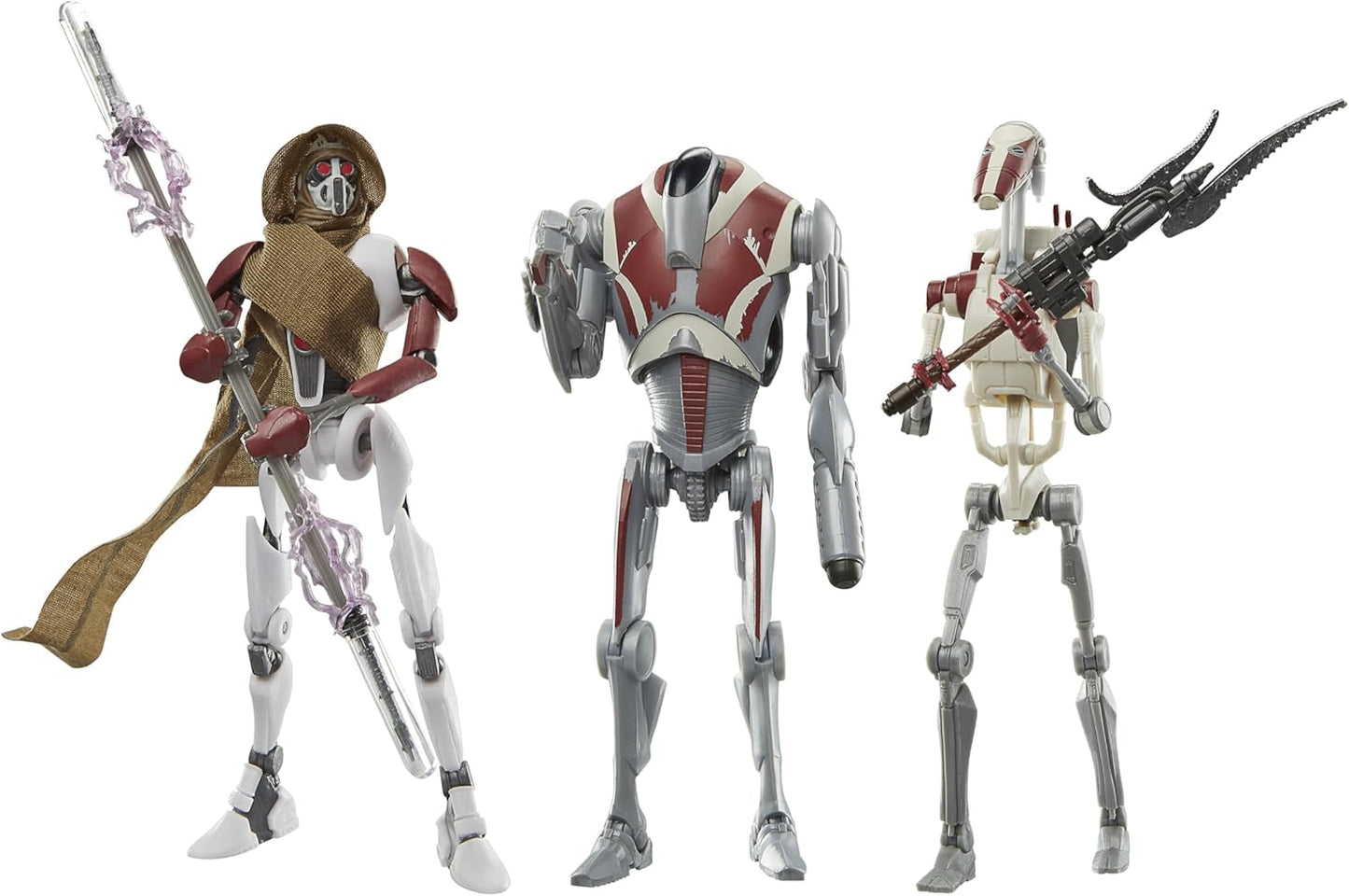 Star Wars Black Series Magna Raider, Super Battle Droid, Jedi Battle Droid: Balení 3 akčních figurek Survivor, Měřítko 15 cm Akční figurky Naty Shop Výchozí název