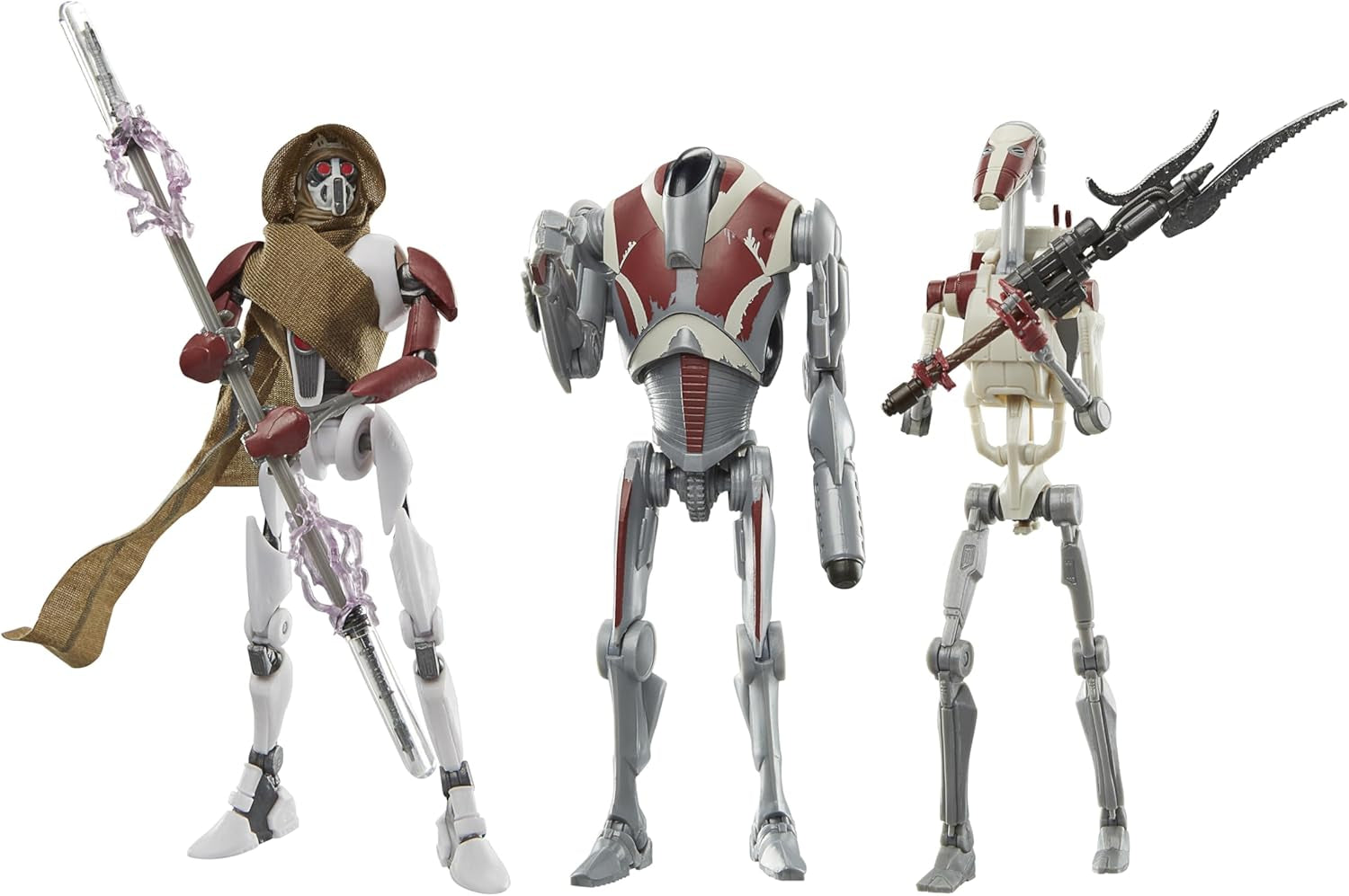 Star Wars Black Series Magna Raider, Super Battle Droid, Jedi Battle Droid: Balení 3 akčních figurek Survivor, Měřítko 15 cm Akční figurky Naty Shop Výchozí název