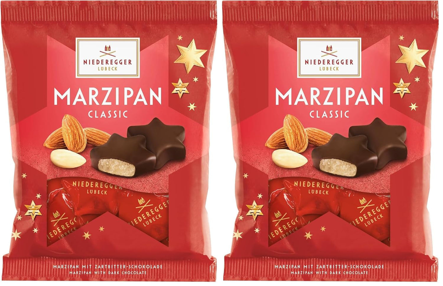 Niederegger Marcipánové hvězdičky v sáčku 87g