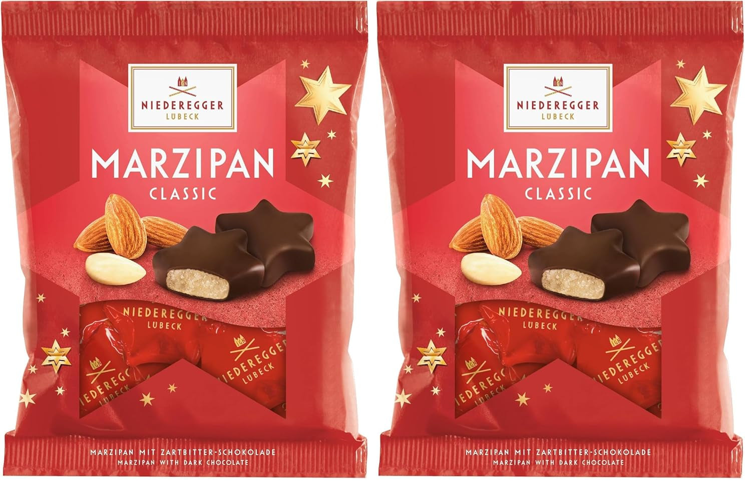 Niederegger Marcipánové hvězdičky v sáčku 87g
