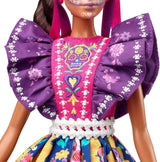 2022 Día De Muertos panenka Barbie s nařasenými tradičními šaty, květinovým věncem a barvou na obličej Calavera, dárek pro sběratele