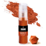 DecoRom, jedlé třpytky, prášek, 10 gramů Glitter Naty Shop Bronze