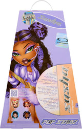 BRATZ Pop Starz Sasha – Módní panenka se sběratelskou klíčenkou, oblečením a hudebními doplňky