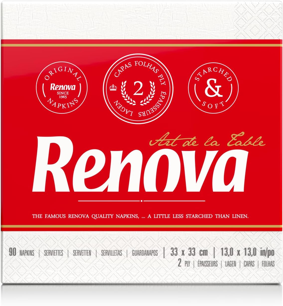 Ubrousky Renova - 3 balení po 540 kusech