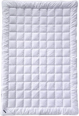 Billerbeck E22 Wash-Star UNO přikrývka - celosezónní přikrývka - 135 X 200 cm - přikrývka z vlákna - Magicfill® - dutá vlákna, 100% polyester - s Eco Wash-Egg Přikrývky a přikrývky Naty Shop Summer light (Sl) 155 X 220 Cm