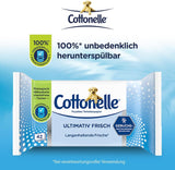 Vlhčené ubrousky, Ultimate Fresh, 12 x 42 ubrousky, technologie Deodycylx, šetrné k pokožce, bez alkoholu a barviv, citlivé, biologicky odbouratelné