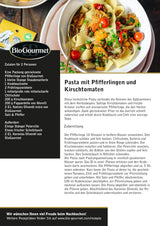 BioGourmet Pappardelle s pšeničnými klíčky - BIO široké těstoviny na dušená jídla a omáčky - s extra živinami | 500 g BIO a Vegan