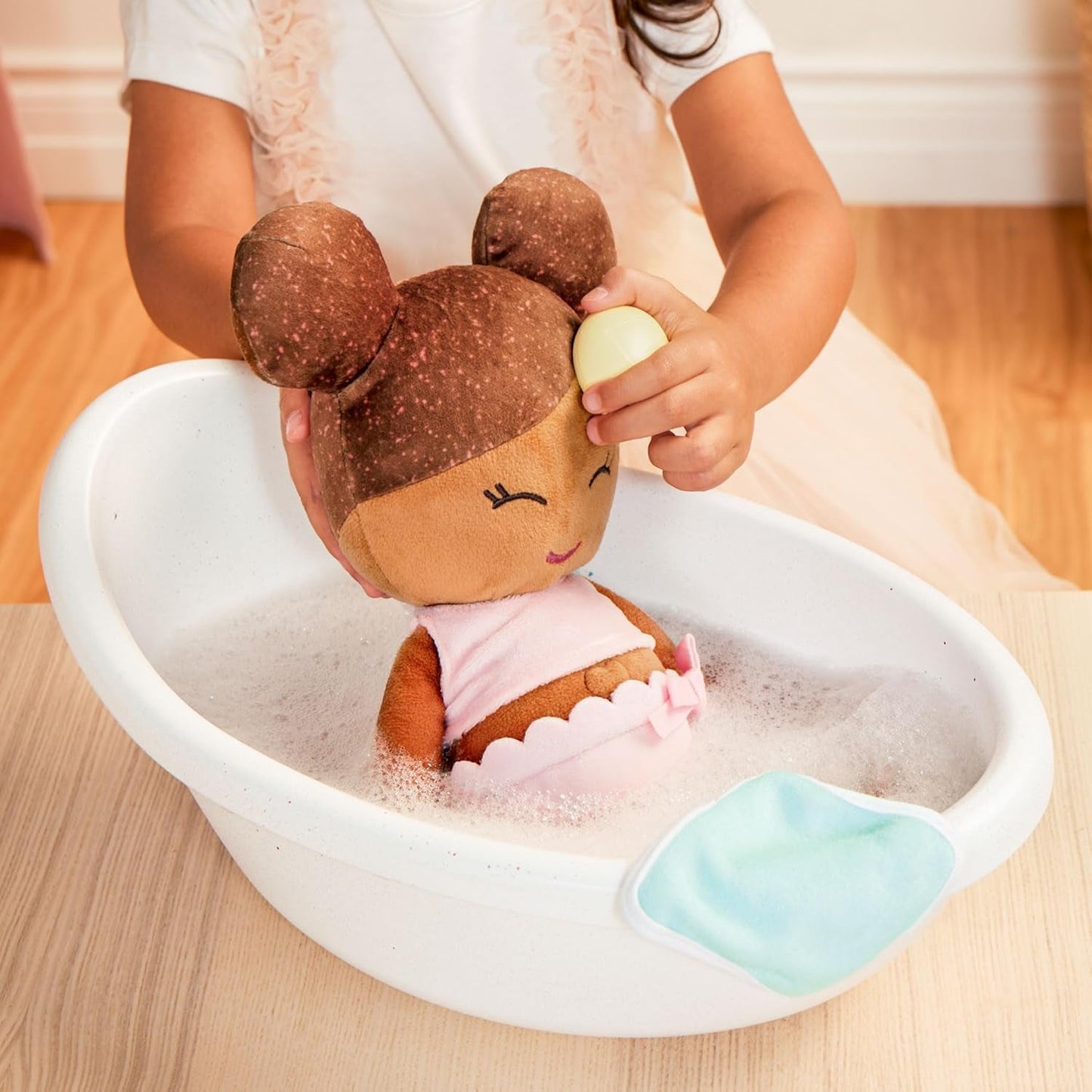 LullaBy – Vanička pro panenky – Souprava do vany – Hračka do vany – Doplňky pro panenky – Realistická vodní hra – Děti 2+