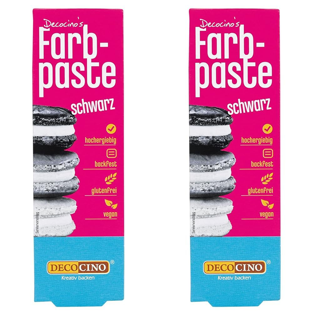 DECOCINO růžová barvicí pasta - 20 g - Potravinářské barvivo, ideální pro barvení dortů, fondánu a krémů - Bez azo mastných kyselin a lepku