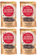 Sada 4 bio kousků - skořicové mandle/skořicové mandle v belgické hořké čokoládě/bez přidaného cukru, bez sladidel/VEGAN & FAIR TRADE / 4 x 85g