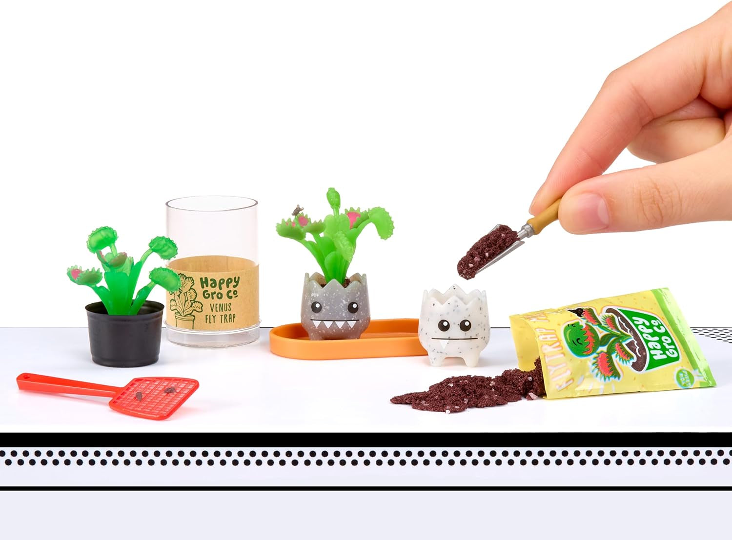 MGA Miniverse Make It Mini Nature 3 Series – mini sběratelské předměty, řemeslná herní sada, repliky rostlin, hračky, květiny, pro sběratele a děti od 8 let