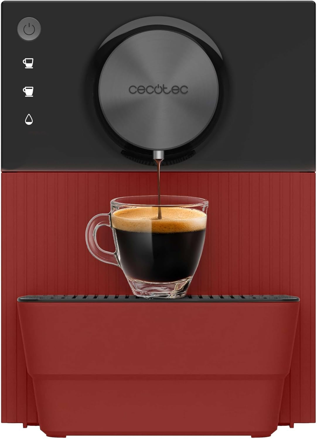 Kompaktní espresso Cecotec Cremmaet Cube, 1350 W, lisovací systém 10 g, předinfuzní systém, 19 bar, systém termobloku, 5 nastavení mletí, dotykový ovládací panel