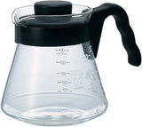 4977642019126 Karafa na servírování kávy V60 700 ml VCS-02B, sklo, bezbarvá, 17,3 x 14,1 x 13 cm