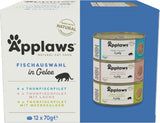 Applaws Natural Mokré krmivo pro kočky Jelly Fish Selection (balení 12 x 70 g)