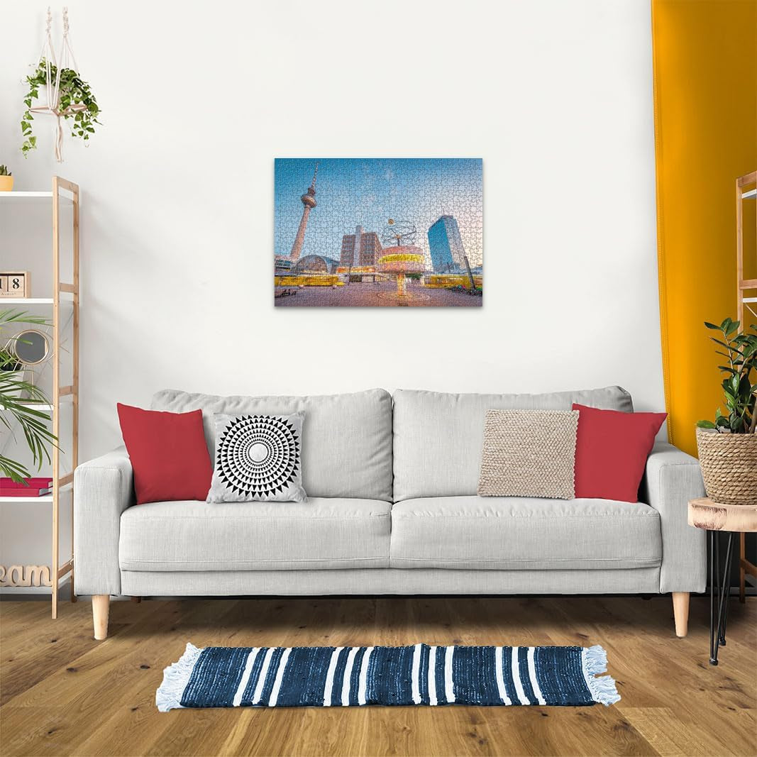 Ravensburger Puzzle 12001424 - Dobré ráno Berlín - Kolekce 1000 dílků Puzzle Německo Pro dospělé ve věku 14+ Puzzle Naty Shop