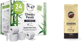 Nakupujte Bulk Cheeky Panda Bamboo Toilet Rolls and Pampers Krabička na vlhčené ubrousky Harmony Aqua Baby, 720 ubrousků (15 x 48), Jemná ochrana pokožky s 99 % vody