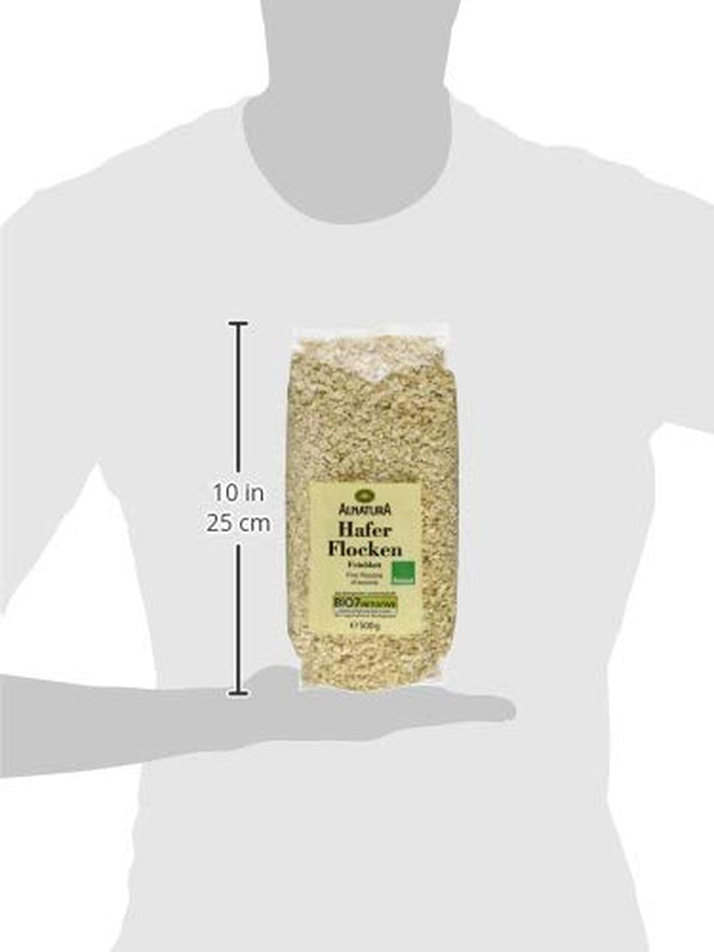 Bio ovesné vločky, malé vločky, 500g (1 balení)