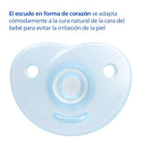 Philips AVENT Soothie - dudlík bez BPA pro děti ve věku 0-6 měsíců, modrá/světle modrá (model SCF099/21)