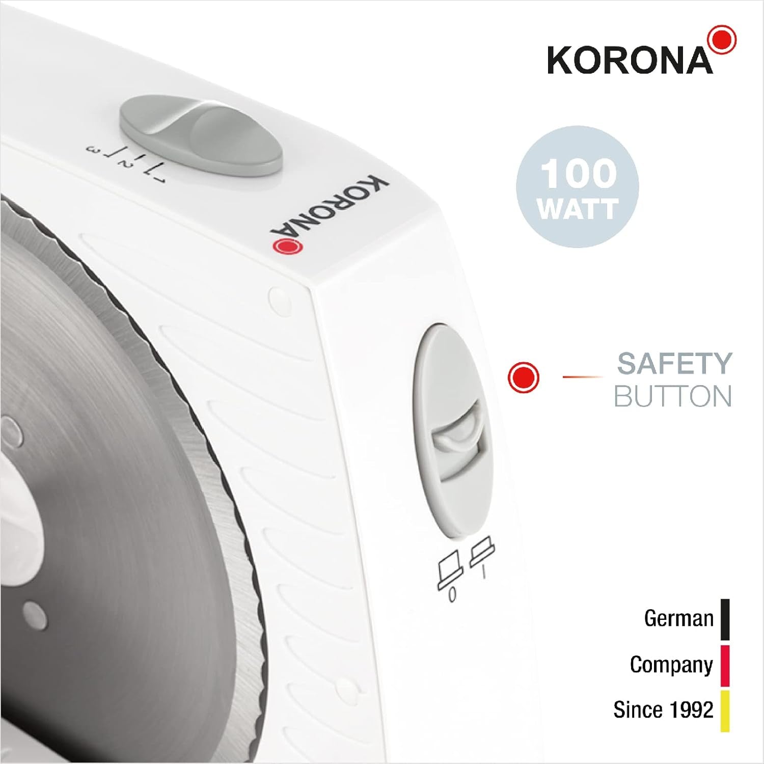 Korona 25500 Multifunkční kráječ, nastavitelná šířka řezu, nerezová čepel Grasters and Slicers Naty Shop