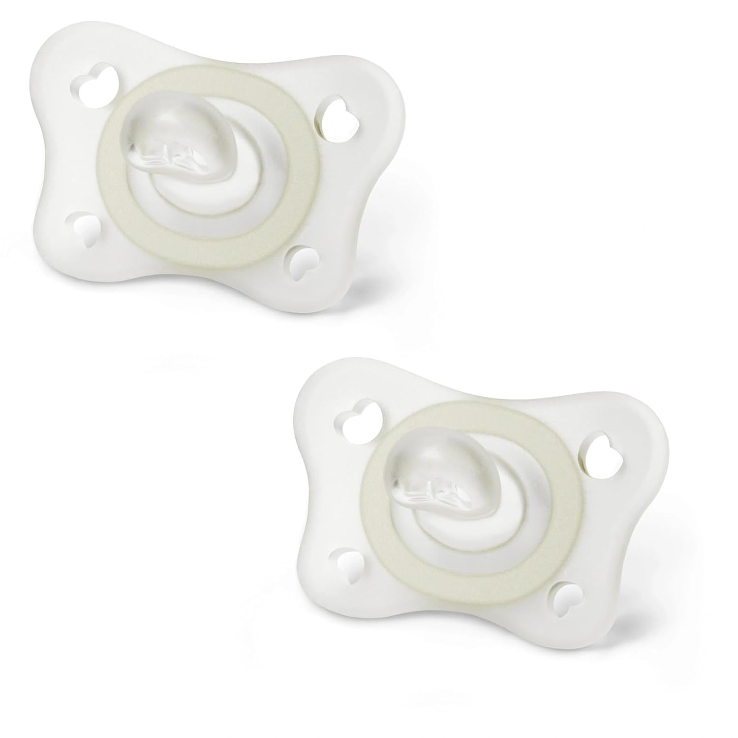 PHYSIOFORMA MINI MĚKKÁ SUSPENZE PRO ČIŠTĚNÍ, SVĚTLÁ, 2-6M, 100% SILIKON, 2 KS